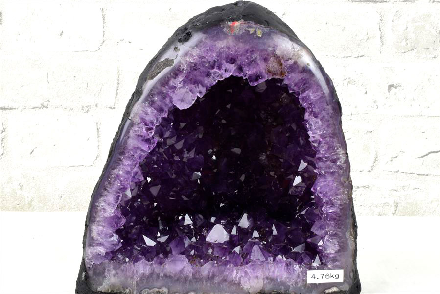 アメジスト ドーム 原石 紫水晶 34kg 高さ60cm 台付 - その他