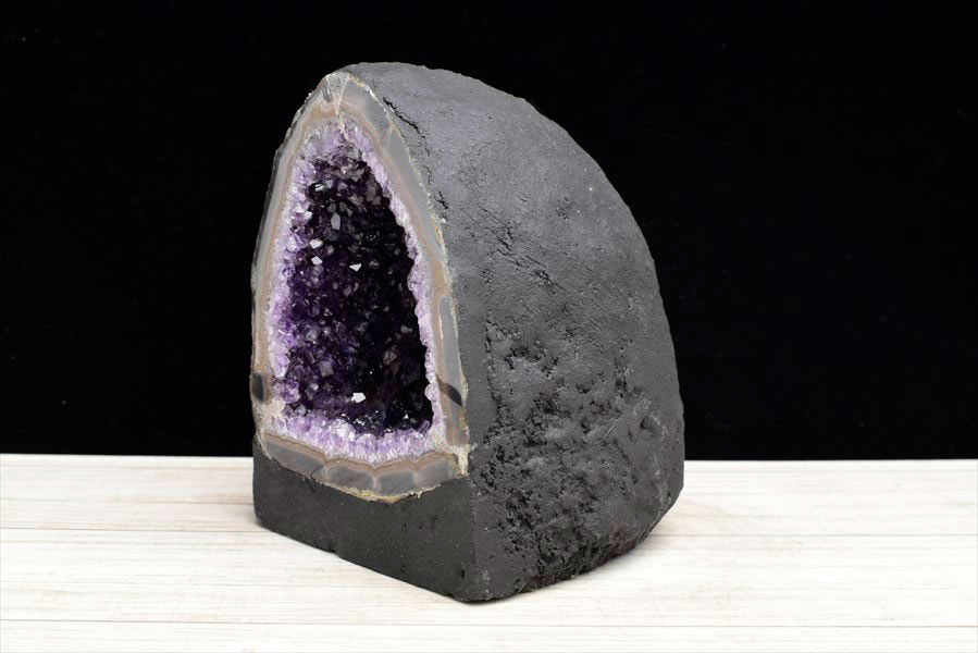 ウルグアイ産　アメジストドーム　ミニドーム　カペーラ　晶洞　紫水晶　アメシスト　amethyst geode　インテリア　置物　天然石　パワーストーン