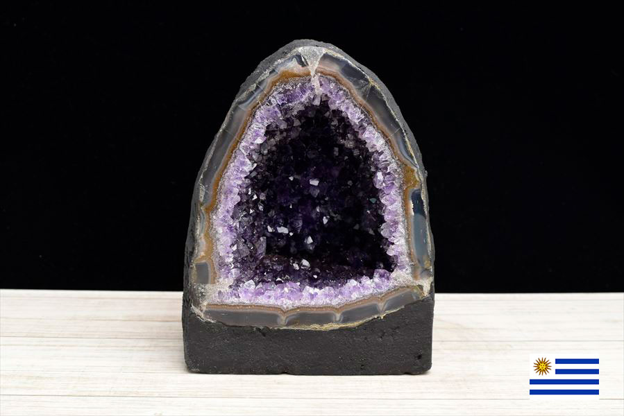 ウルグアイ産　アメジストドーム　ミニドーム　カペーラ　晶洞　紫水晶　アメシスト　amethyst geode　インテリア　置物　天然石　パワーストーン