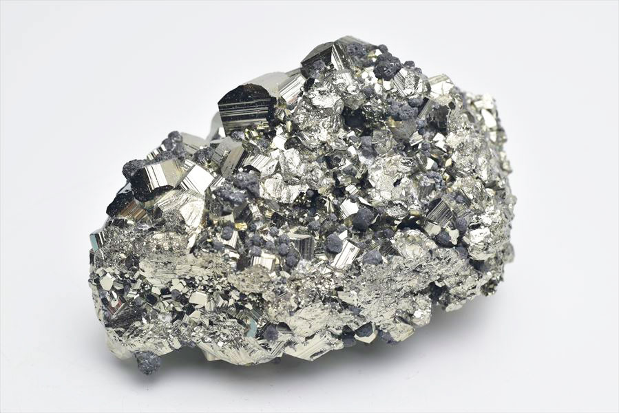 ペルー産　ワンサラ　パイライト　原石　クラスター　黄鉄鉱　Huanzala Huallanca Pyrite　天然石　パワーストーン