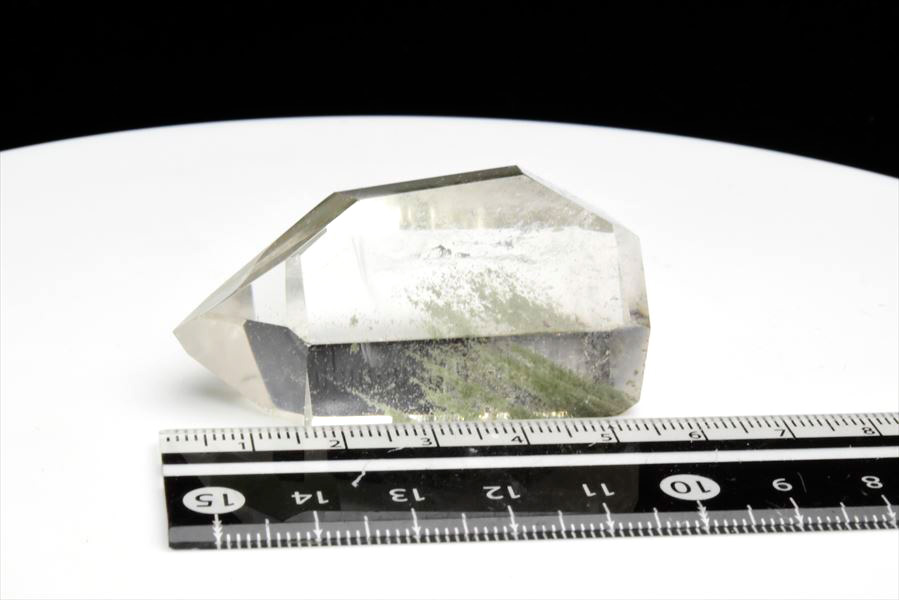 グリーンファントム　六角柱　ポイント　置物　多重ファントム　phantom quartz　天然石　パワーストーン