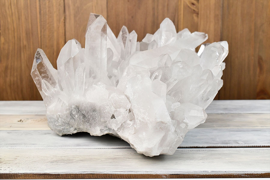 特大 水晶クラスター原石（ブラジル・バイーア）｜アップストーンオンビル