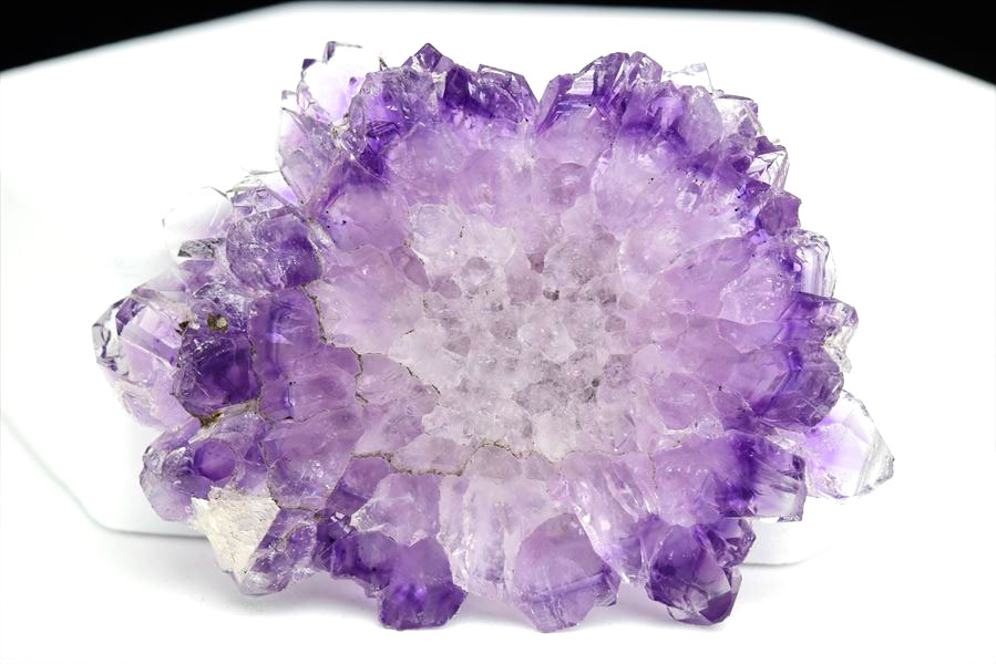 フラワーアメジスト　スライス　スタラクタイト　紫水晶　stalactite amethyst　原石　天然石　パワーストーン