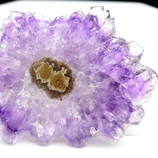 フラワーアメジスト　スライス　スタラクタイト　紫水晶　stalactite amethyst　原石　天然石　パワーストーン