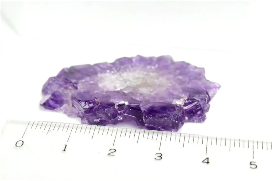 フラワーアメジスト　スライス　スタラクタイト　紫水晶　stalactite amethyst　原石　天然石　パワーストーン