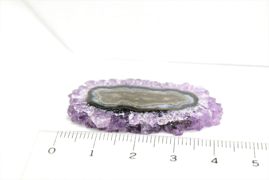 フラワーアメジスト　スライス　スタラクタイト　紫水晶　stalactite amethyst　原石　天然石　パワーストーン