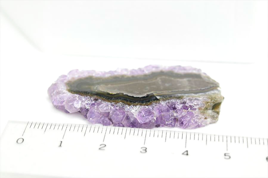 フラワーアメジスト　スライス　スタラクタイト　紫水晶　stalactite amethyst　原石　天然石　パワーストーン