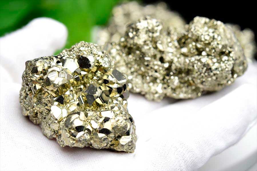 ペルー産　ワンサラ　パイライト　原石　クラスター　黄鉄鉱　Huanzala Huallanca Pyrite　天然石　パワーストーン