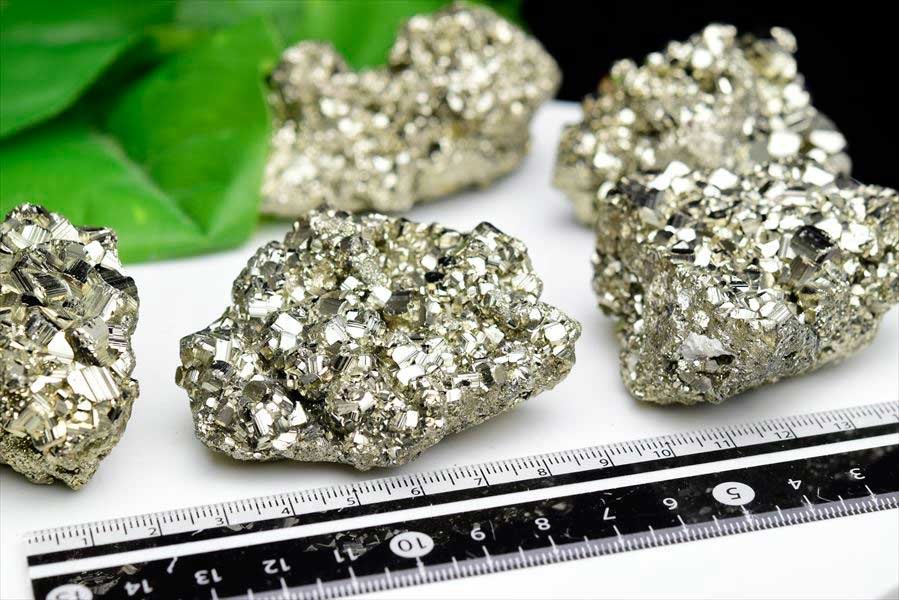 ペルー産　ワンサラ　パイライト　原石　クラスター　黄鉄鉱　Huanzala Huallanca Pyrite　天然石　パワーストーン