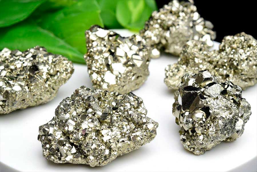 ペルー産　ワンサラ　パイライト　原石　クラスター　黄鉄鉱　Huanzala Huallanca Pyrite　天然石　パワーストーン