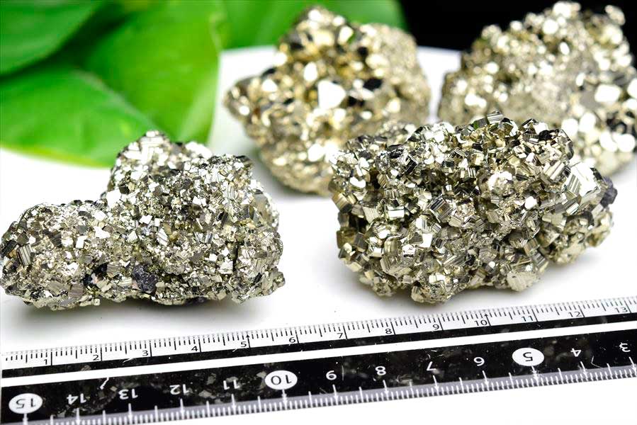 ペルー産　ワンサラ　パイライト　原石　クラスター　黄鉄鉱　Huanzala Huallanca Pyrite　天然石　パワーストーン