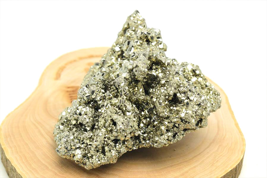 ペルー産　ワンサラ　パイライト　原石　クラスター　黄鉄鉱　Huanzala Huallanca Pyrite　天然石　パワーストーン