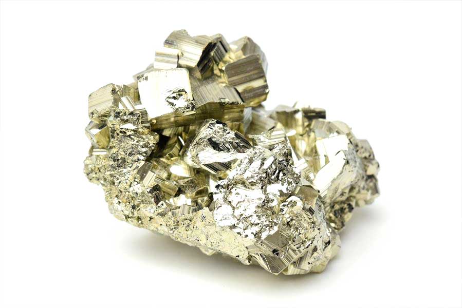 ペルー産　ワンサラ　パイライト　原石　クラスター　黄鉄鉱　Huanzala Huallanca Pyrite　天然石　パワーストーン