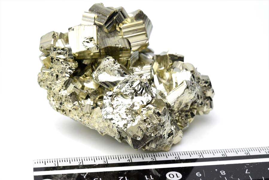 ペルー産　ワンサラ　パイライト　原石　クラスター　黄鉄鉱　Huanzala Huallanca Pyrite　天然石　パワーストーン