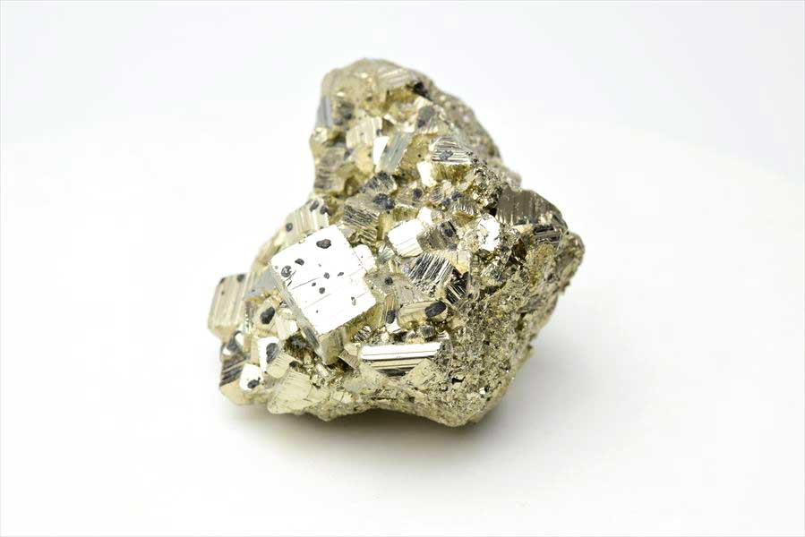 ペルー産　ワンサラ　パイライト　原石　クラスター　黄鉄鉱　Huanzala Huallanca Pyrite　天然石　パワーストーン