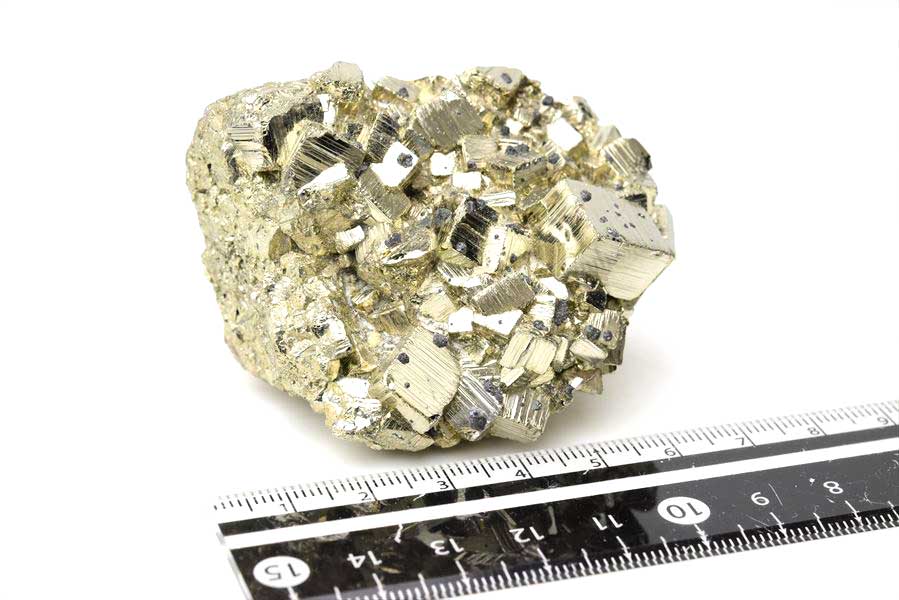 ペルー産　ワンサラ　パイライト　原石　クラスター　黄鉄鉱　Huanzala Huallanca Pyrite　天然石　パワーストーン