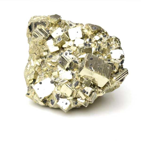 ペルー産　ワンサラ　パイライト　原石　クラスター　黄鉄鉱　Huanzala Huallanca Pyrite　天然石　パワーストーン