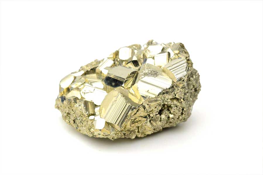 ペルー産　ワンサラ　パイライト　原石　クラスター　黄鉄鉱　Huanzala Huallanca Pyrite　天然石　パワーストーン