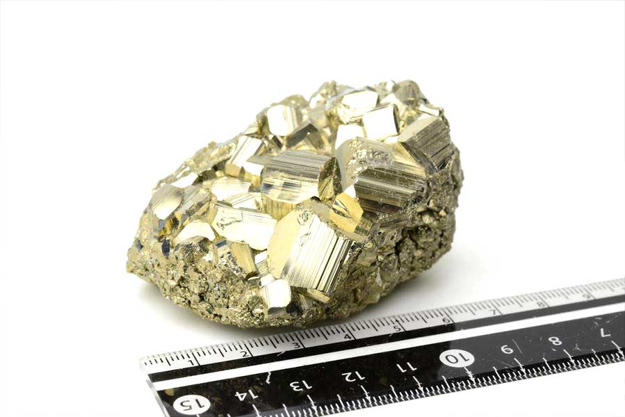 ペルー産　ワンサラ　パイライト　原石　クラスター　黄鉄鉱　Huanzala Huallanca Pyrite　天然石　パワーストーン