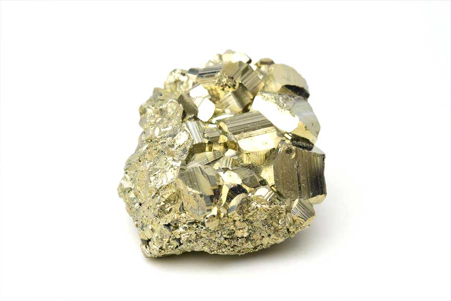 ペルー産　ワンサラ　パイライト　原石　クラスター　黄鉄鉱　Huanzala Huallanca Pyrite　天然石　パワーストーン