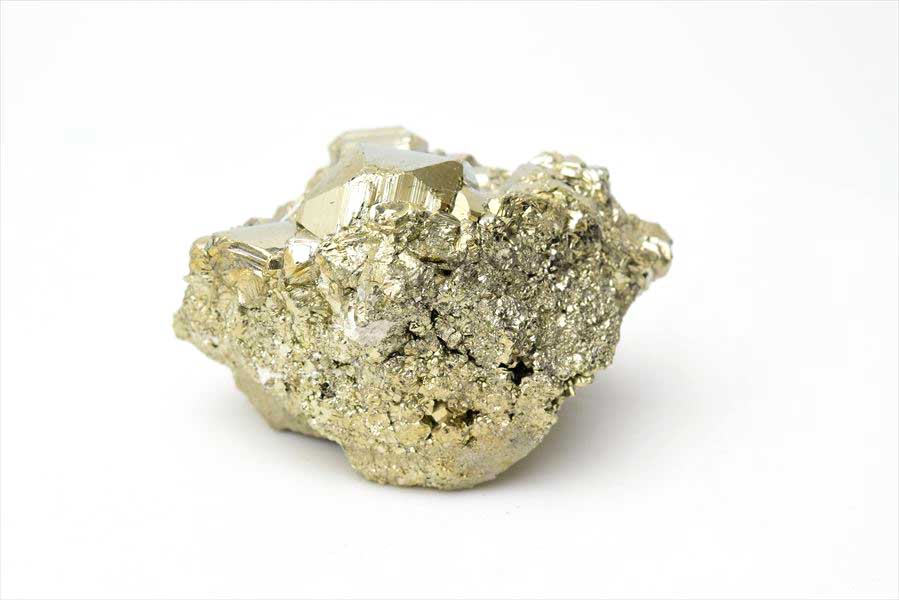 ペルー産　ワンサラ　パイライト　原石　クラスター　黄鉄鉱　Huanzala Huallanca Pyrite　天然石　パワーストーン