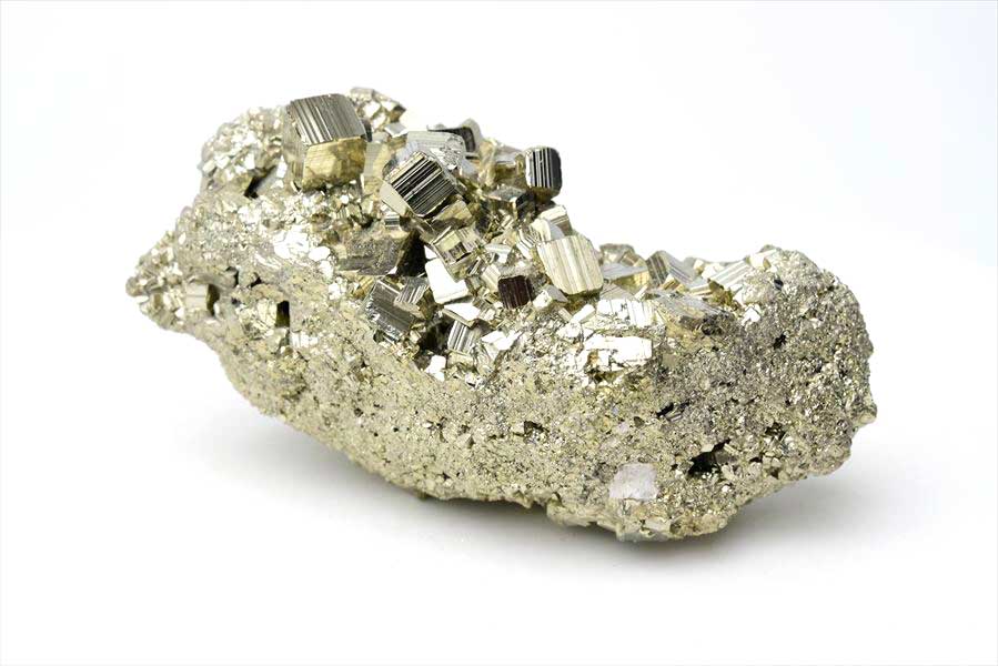 ペルー産　ワンサラ　パイライト　原石　クラスター　黄鉄鉱　Huanzala Huallanca Pyrite　天然石　パワーストーン