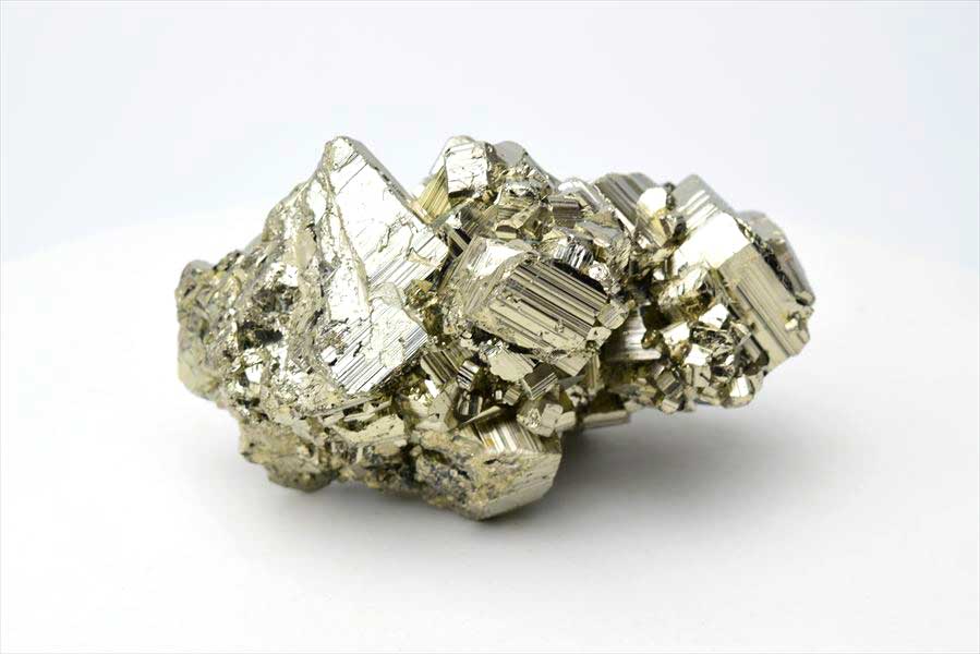 ペルー産　ワンサラ　パイライト　原石　クラスター　黄鉄鉱　Huanzala Huallanca Pyrite　天然石　パワーストーン