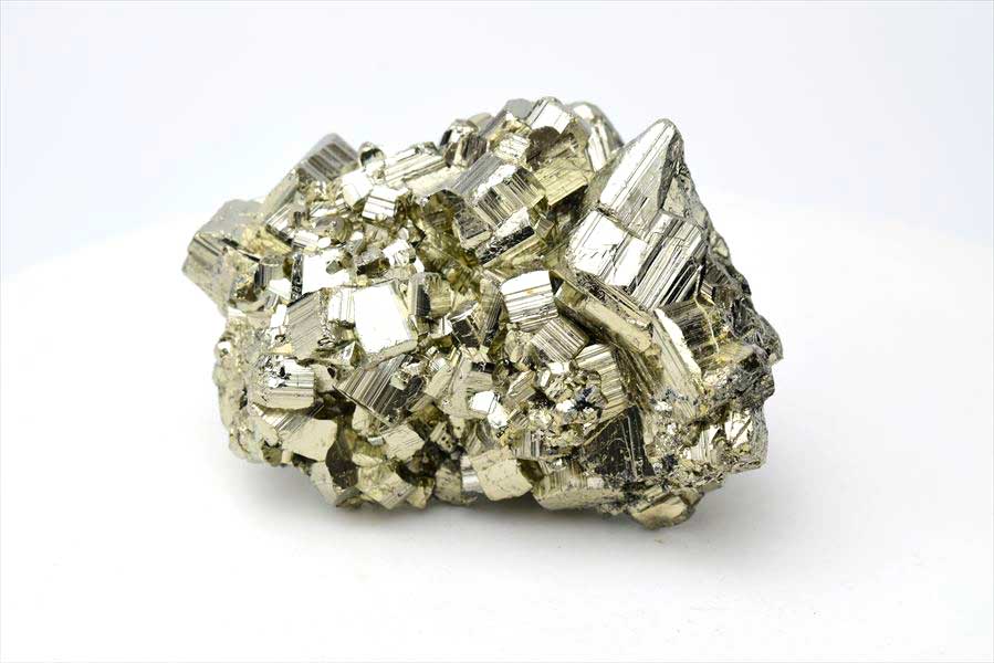 ペルー産　ワンサラ　パイライト　原石　クラスター　黄鉄鉱　Huanzala Huallanca Pyrite　天然石　パワーストーン