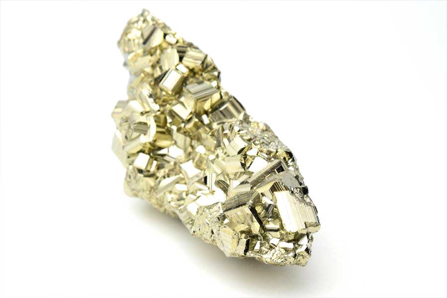 ペルー産　ワンサラ　パイライト　原石　クラスター　黄鉄鉱　Huanzala Huallanca Pyrite　天然石　パワーストーン