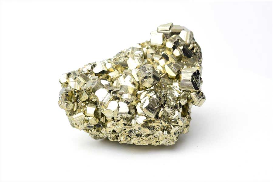 ペルー産　ワンサラ　パイライト　原石　クラスター　黄鉄鉱　Huanzala Huallanca Pyrite　天然石　パワーストーン