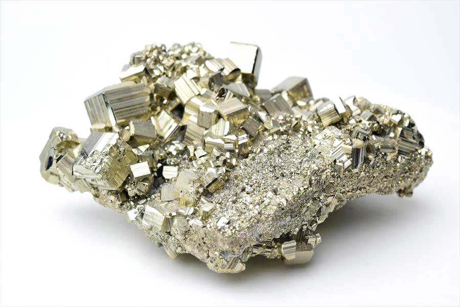 ペルー産　ワンサラ　パイライト　原石　クラスター　黄鉄鉱　Huanzala Huallanca Pyrite　天然石　パワーストーン