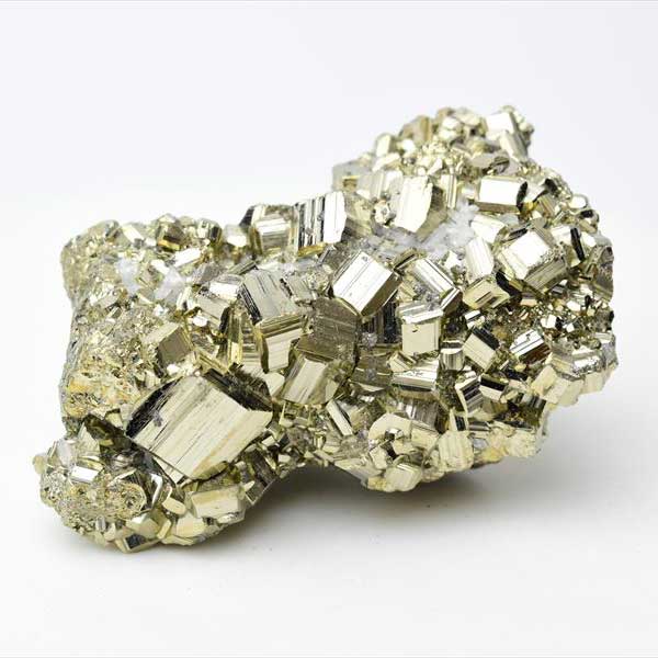 ペルー産　ワンサラ　パイライト　原石　クラスター　黄鉄鉱　Huanzala Huallanca Pyrite　天然石　パワーストーン