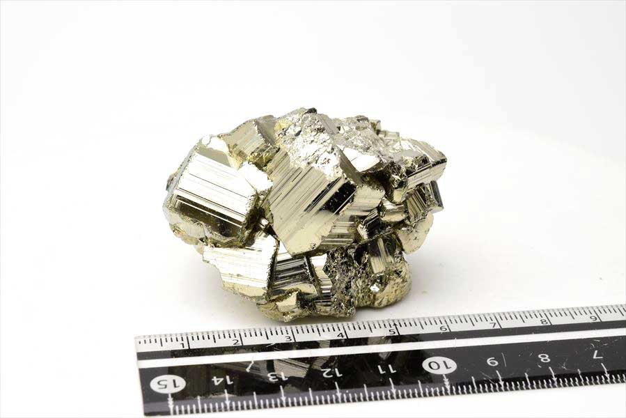 ペルー産　ワンサラ　パイライト　原石　クラスター　黄鉄鉱　Huanzala Huallanca Pyrite　天然石　パワーストーン