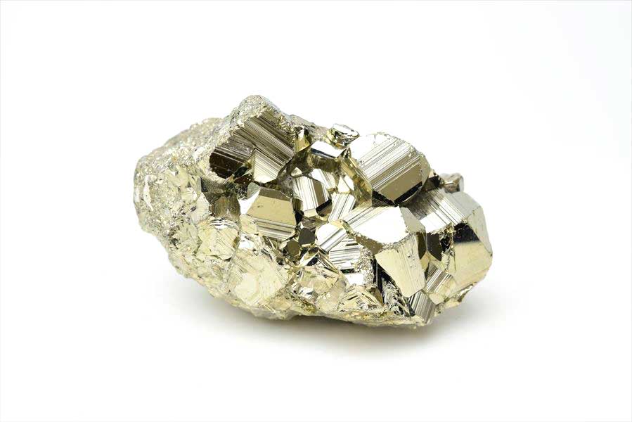 ペルー産　ワンサラ　パイライト　原石　クラスター　黄鉄鉱　Huanzala Huallanca Pyrite　天然石　パワーストーン