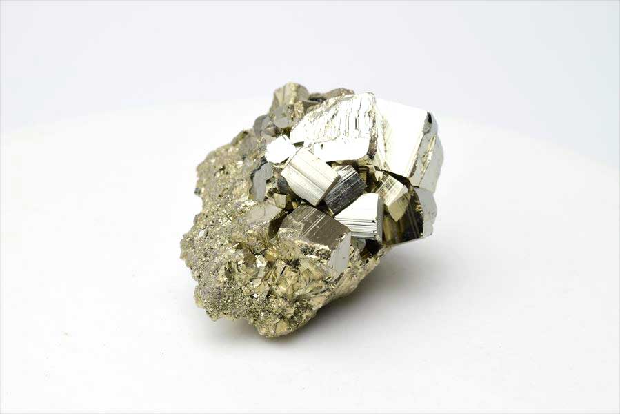 ペルー産　ワンサラ　パイライト　原石　クラスター　黄鉄鉱　Huanzala Huallanca Pyrite　天然石　パワーストーン