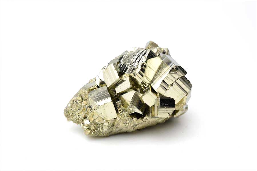 ペルー産　ワンサラ　パイライト　原石　クラスター　黄鉄鉱　Huanzala Huallanca Pyrite　天然石　パワーストーン