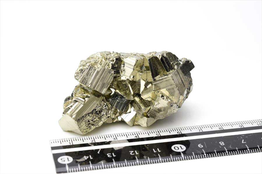 ペルー産　ワンサラ　パイライト　原石　クラスター　黄鉄鉱　Huanzala Huallanca Pyrite　天然石　パワーストーン