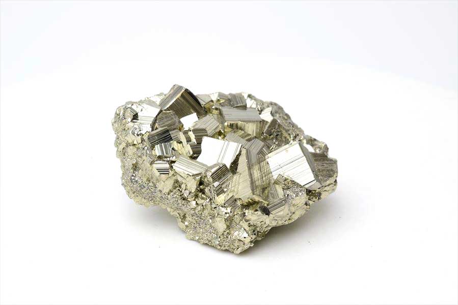 ペルー産　ワンサラ　パイライト　原石　クラスター　黄鉄鉱　Huanzala Huallanca Pyrite　天然石　パワーストーン