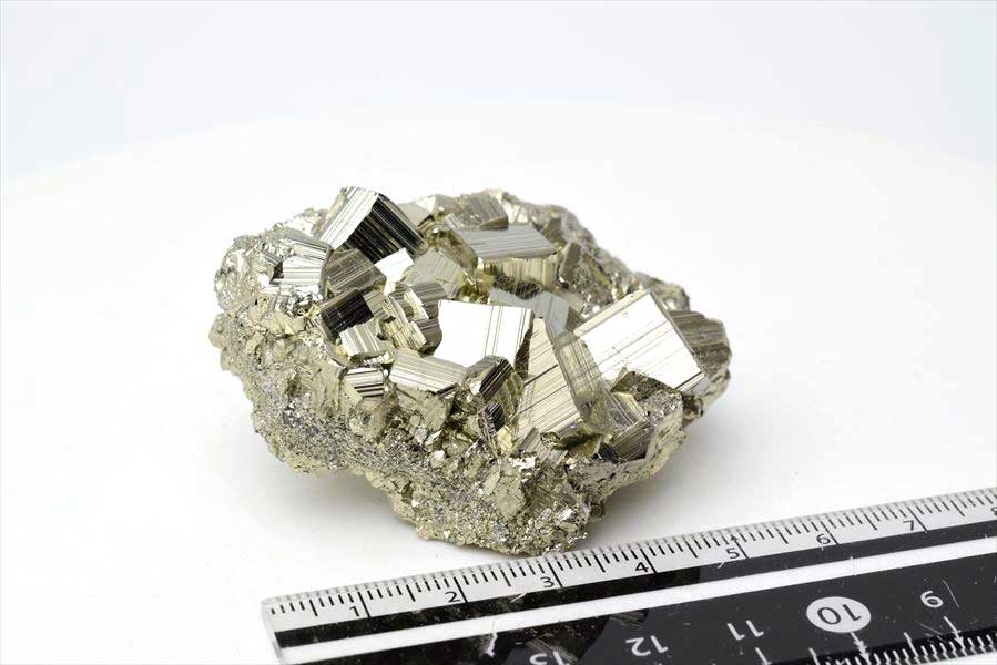 ペルー産　ワンサラ　パイライト　原石　クラスター　黄鉄鉱　Huanzala Huallanca Pyrite　天然石　パワーストーン