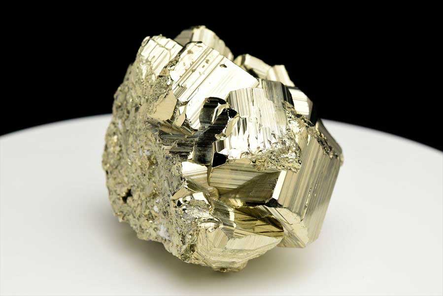 ペルー産　ワンサラ　パイライト　原石　クラスター　黄鉄鉱　Huanzala Huallanca Pyrite　天然石　パワーストーン