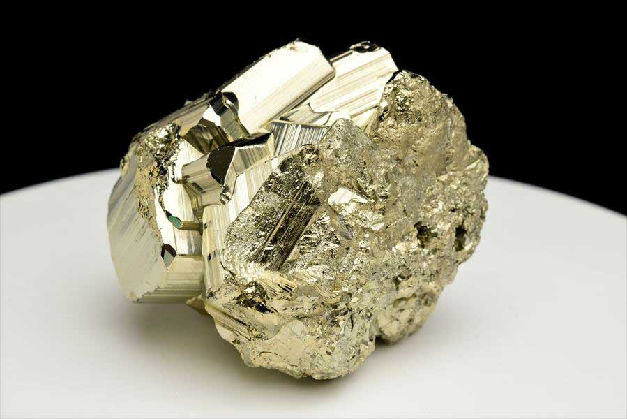 ペルー産　ワンサラ　パイライト　原石　クラスター　黄鉄鉱　Huanzala Huallanca Pyrite　天然石　パワーストーン