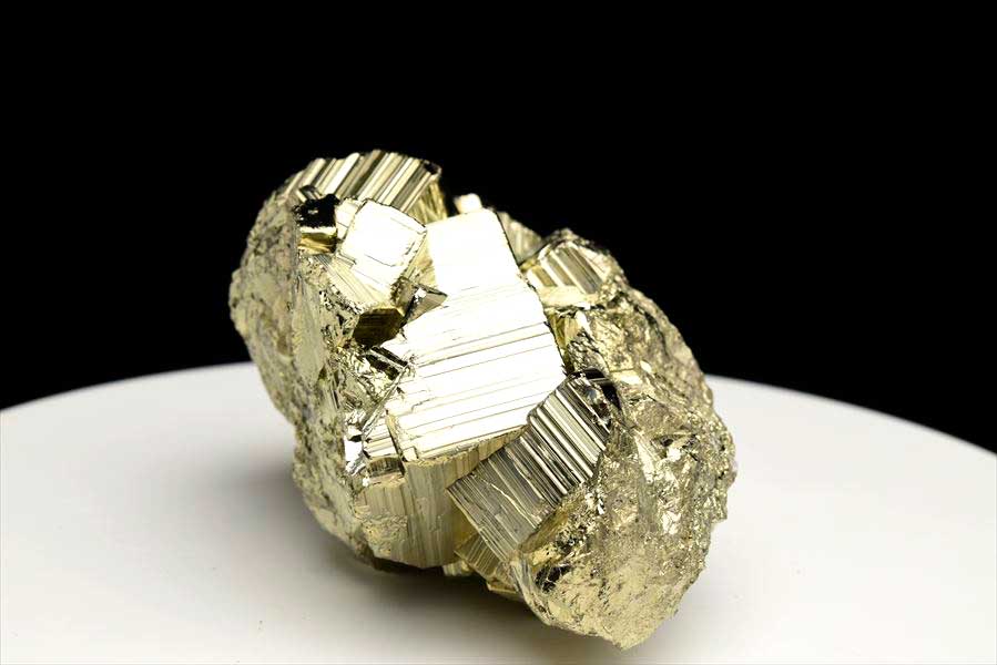 ペルー産　ワンサラ　パイライト　原石　クラスター　黄鉄鉱　Huanzala Huallanca Pyrite　天然石　パワーストーン