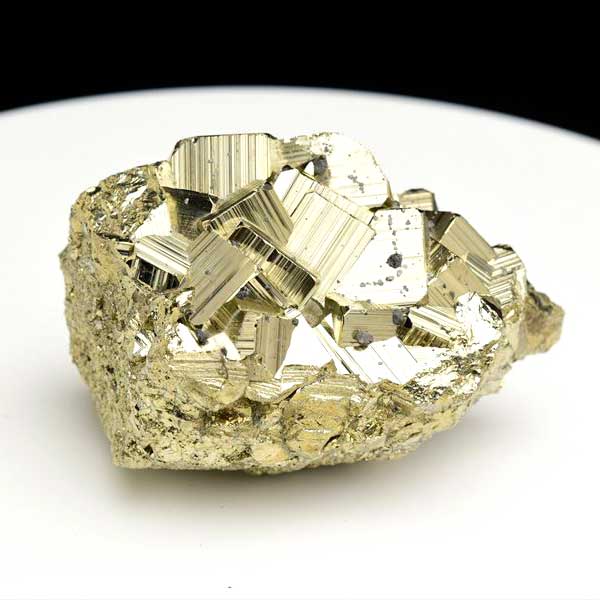 ペルー産　ワンサラ　パイライト　原石　クラスター　黄鉄鉱　Huanzala Huallanca Pyrite　天然石　パワーストーン