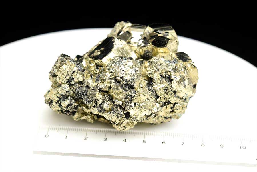 ペルー産　ワンサラ　パイライト　原石　クラスター　黄鉄鉱　Huanzala Huallanca Pyrite　天然石　パワーストーン