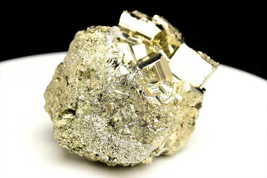 ペルー産　ワンサラ　パイライト　原石　クラスター　黄鉄鉱　Huanzala Huallanca Pyrite　天然石　パワーストーン