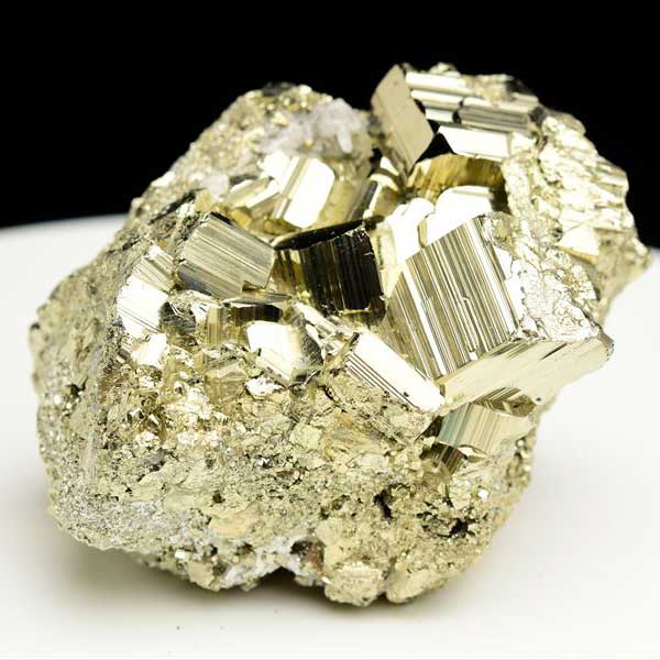 ペルー産　ワンサラ　パイライト　原石　クラスター　黄鉄鉱　Huanzala Huallanca Pyrite　天然石　パワーストーン