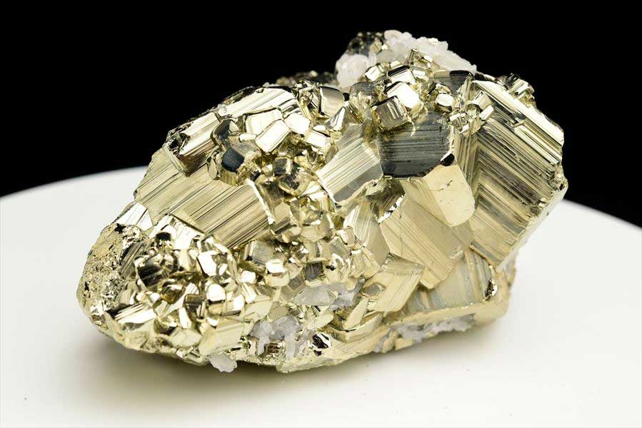 ペルー産　ワンサラ　パイライト　原石　クラスター　黄鉄鉱　Huanzala Huallanca Pyrite　天然石　パワーストーン