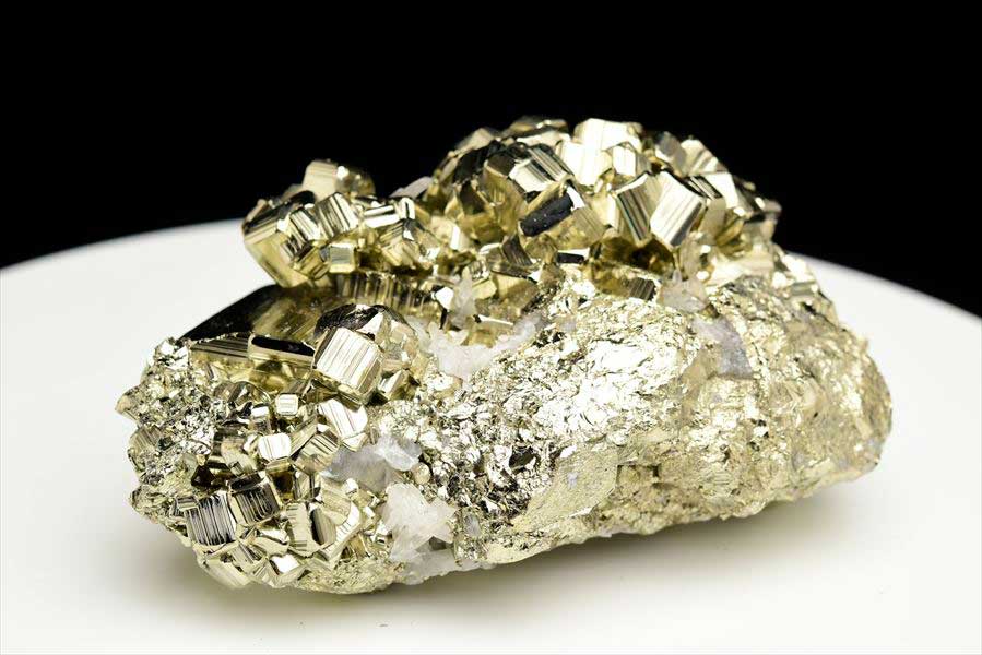 ペルー産　ワンサラ　パイライト　原石　クラスター　黄鉄鉱　Huanzala Huallanca Pyrite　天然石　パワーストーン