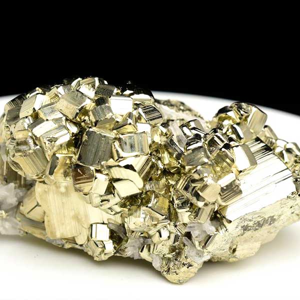 ペルー産　ワンサラ　パイライト　原石　クラスター　黄鉄鉱　Huanzala Huallanca Pyrite　天然石　パワーストーン