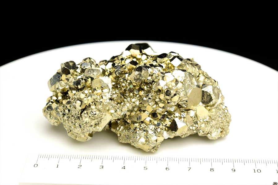 ペルー産　ワンサラ　パイライト　原石　クラスター　黄鉄鉱　Huanzala Huallanca Pyrite　天然石　パワーストーン